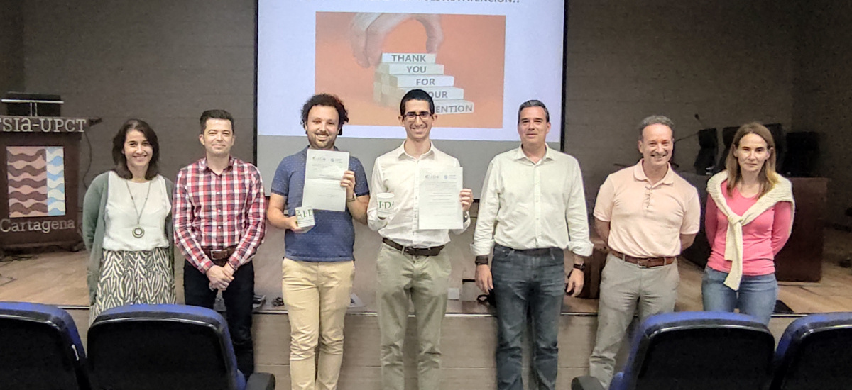 Premiados tres jóvenes investigadores por sus presentaciones en el 12º Workshop de Investigación Agroalimentaria